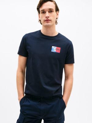 Tommy Island Graphic T-Shirt, Navy