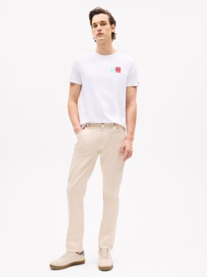 Tommy Island Graphic T-Shirt, Optic White