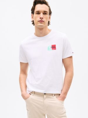Tommy Island Graphic T-Shirt, Optic White