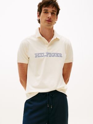 Regular Fit Hilfiger Logo Polo, Calico
