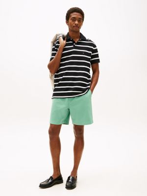 Stretch-Cotton Twill 7" Pull-On Short, Frosted Evergreen