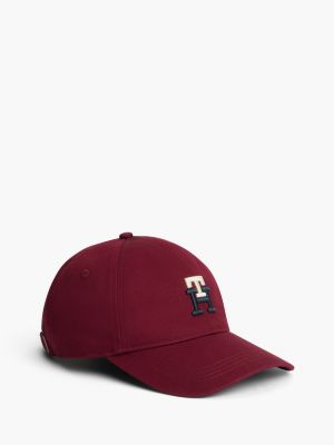 Monogram Baseball Cap, Burgundy