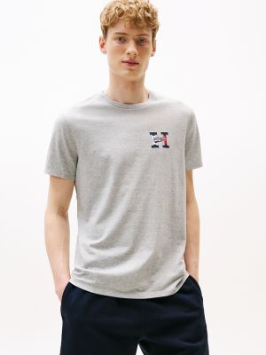 Hilfiger Sport Logo T-Shirt, Grey Heather