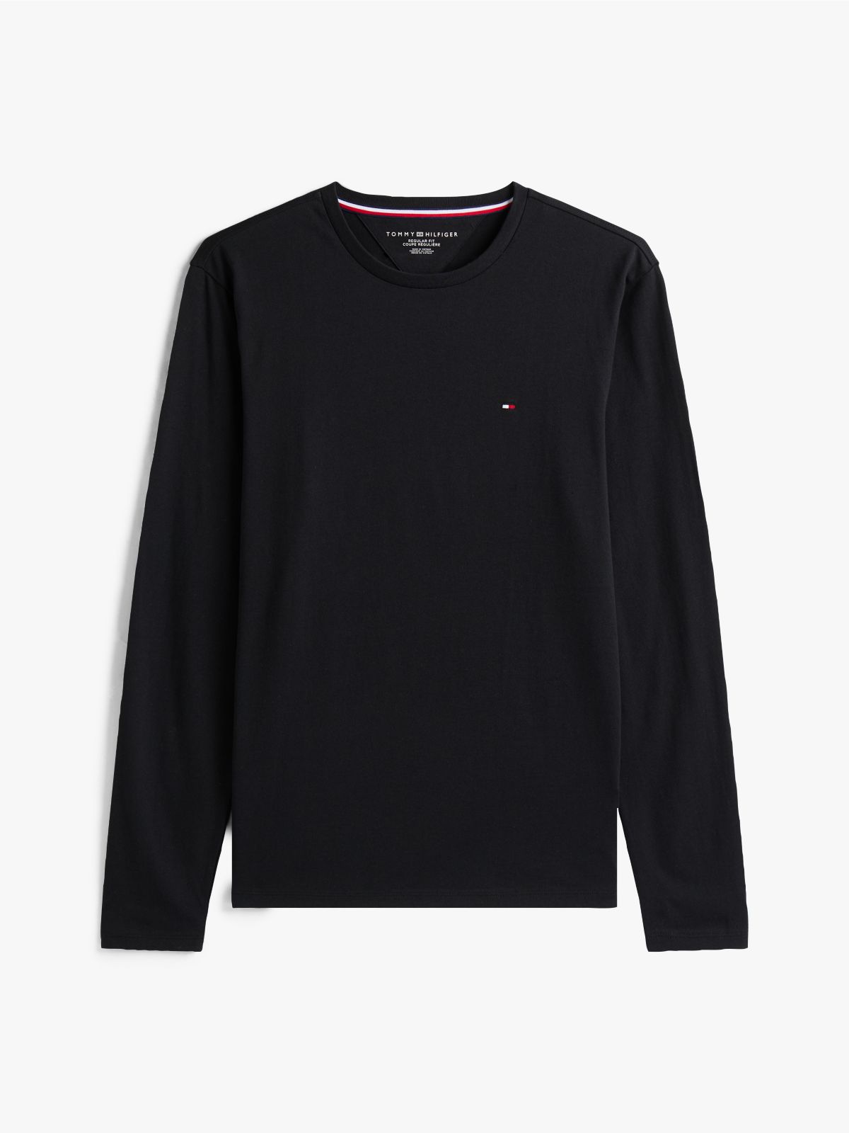 Long-Sleeve Everyday T-Shirt — Black