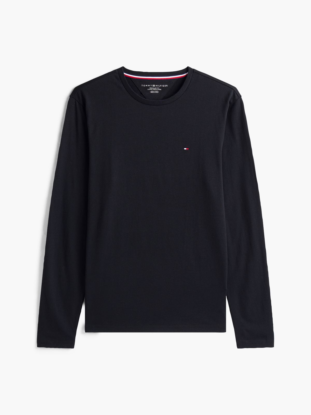 Long-Sleeve Everyday T-Shirt — Black