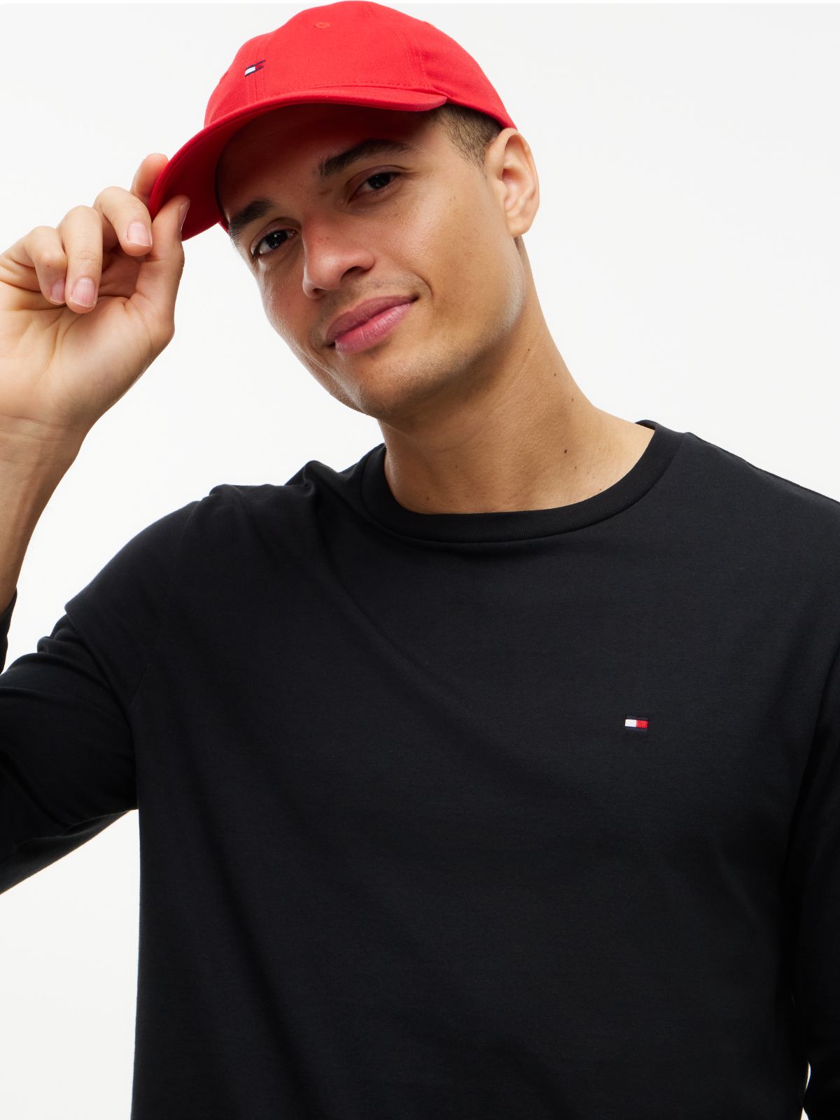 Long-Sleeve Everyday T-Shirt — Black