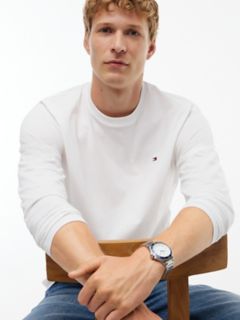 Long-Sleeve Everyday T-Shirt — White 3