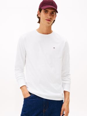 Long-Sleeve Everyday T-Shirt, Optic White