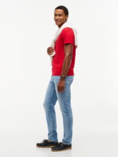 Lightweight Stretch Slim Jean — Light Wash 3