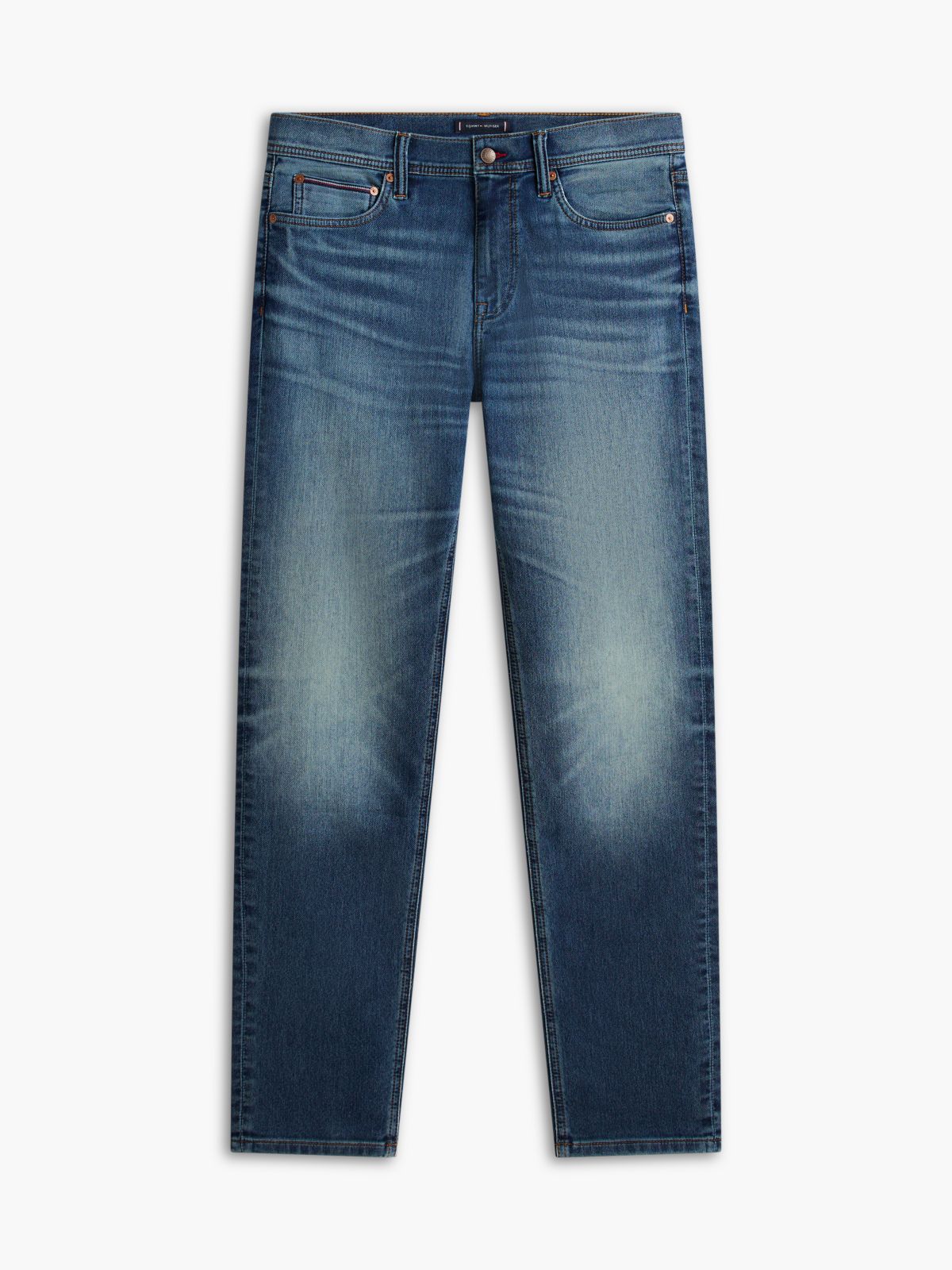 THFlex Knit Denim Slim Jean — Dark Medium Wash