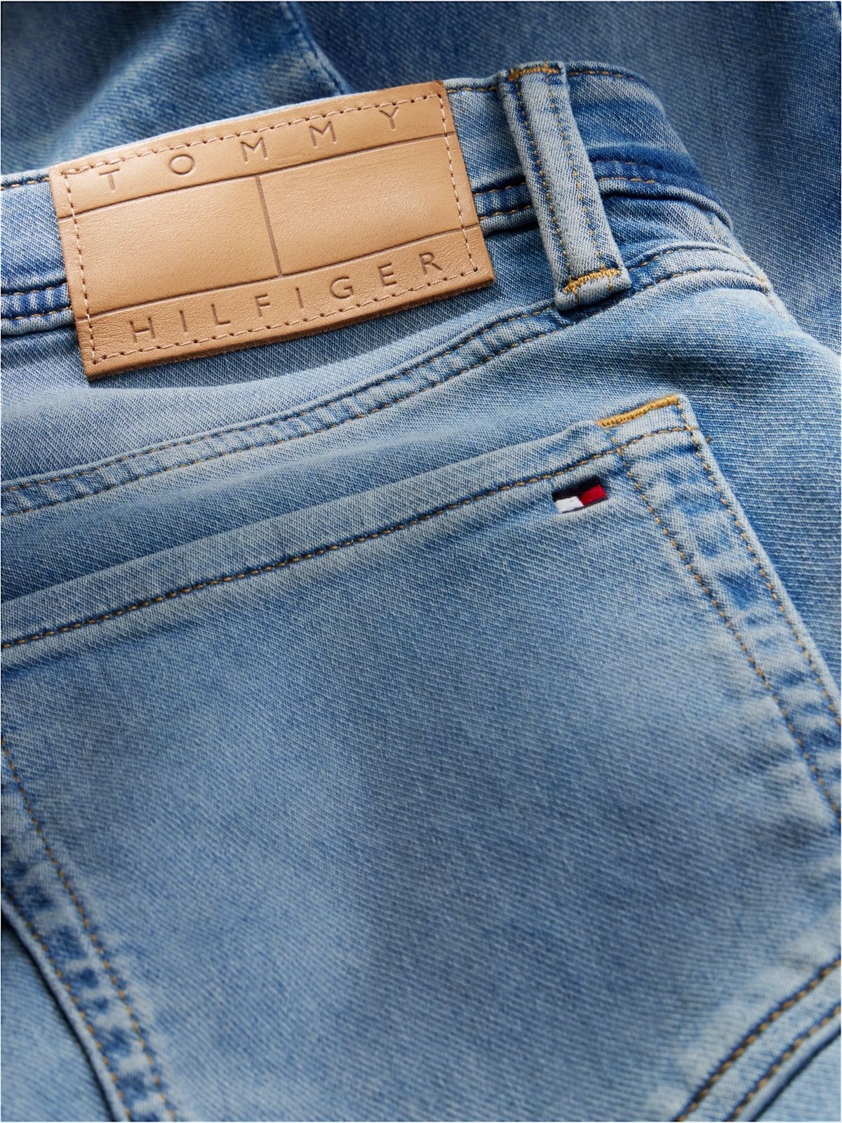 THFlex Knit Denim Slim Jean — Light Medium Wash