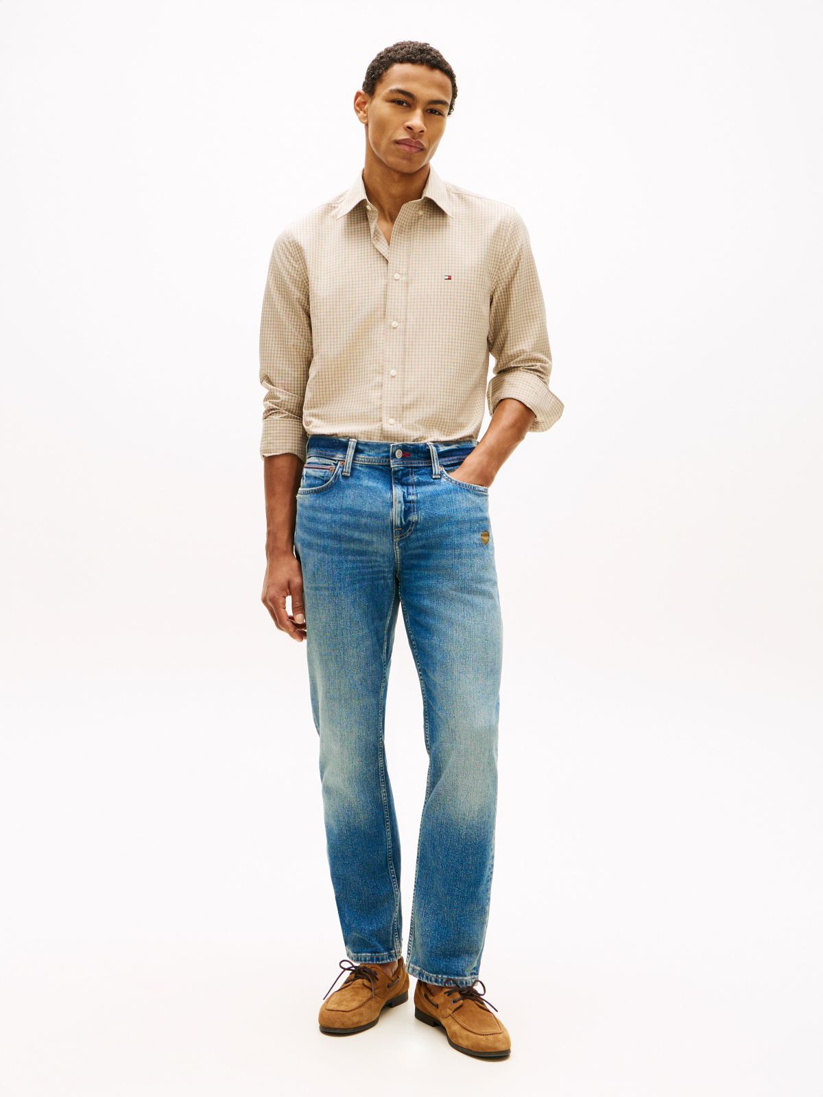 Straight Jean — Medium Wash