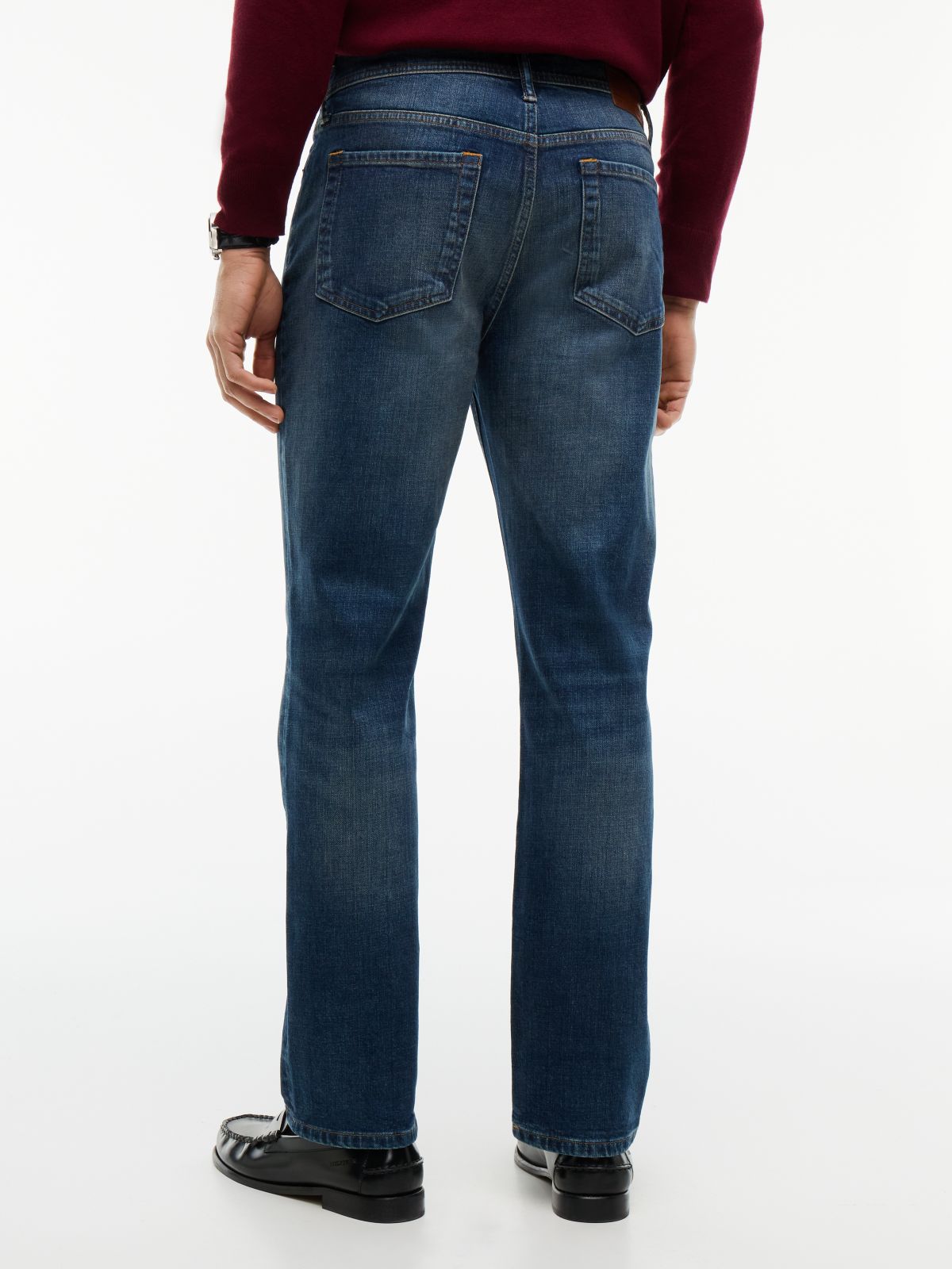 Straight Jean — Dark Wash Denim