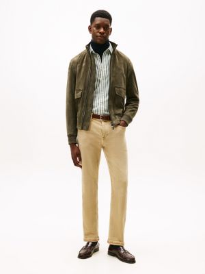 Garment-Dyed Straight Jean, Beachwood Pigment Garment Dye