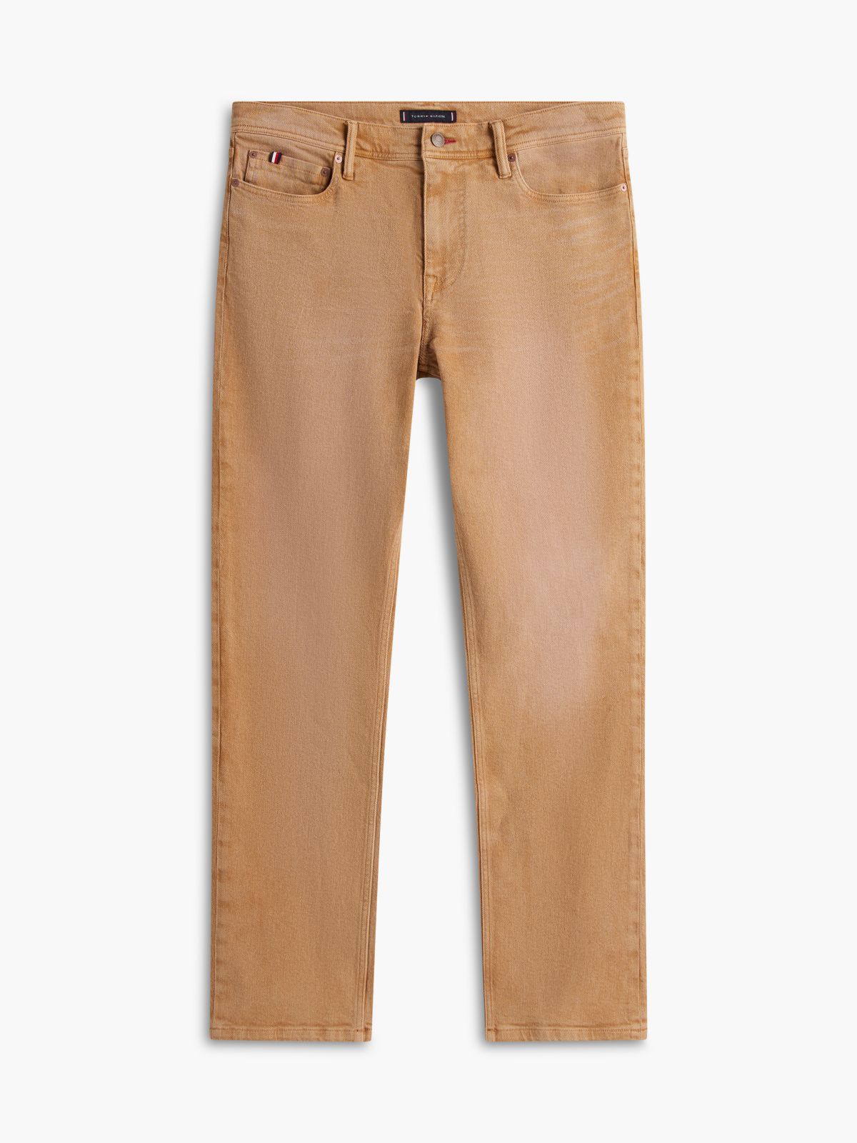Garment-Dyed Straight Jean — Vintage Brass Gmt Dye