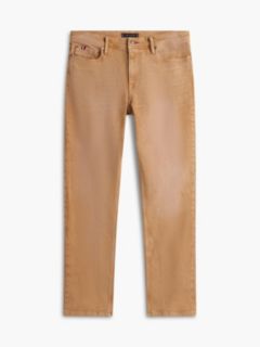 Garment-Dyed Straight Jean — Vintage Brass Gmt Dye 7