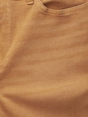Мужские джинсы Tommy Hilfiger Garment-Dyed Straight Jean, цвет: Винтажный латунный — фото 8