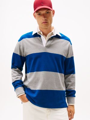 Classic Rugby Polo, Deep Indigo