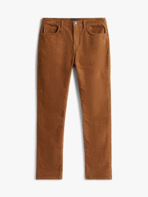 Straight Fit Stretch Corduroy Pant | Tommy Hilfiger Canada
