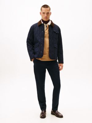 Relaxed Tapered Fit Pant, Navy