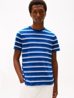Stripe Everyday T-Shirt — Deep Indigo/White Stripe 1