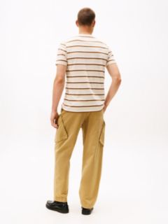 Stripe Everyday T-Shirt — Beige/Brown Stripe 4