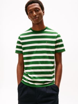 Stripe Everyday T-Shirt, Deep Evergreen Stripe