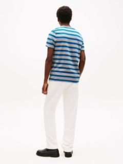 Stripe Everyday T-Shirt — Grey/Blue Stripe 4