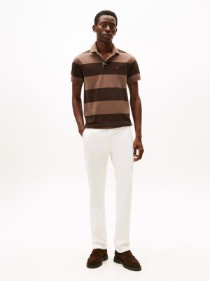 Slim Fit Rugby-Stripe Polo | Tommy Hilfiger