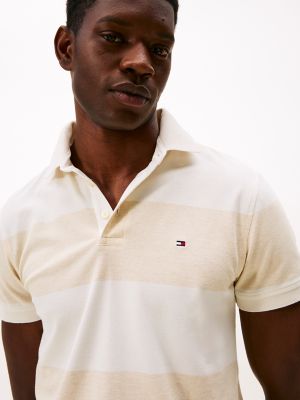 Мужские свитеры Tommy Hilfiger Slim Fit Rugby Stripe Polo — фото 3