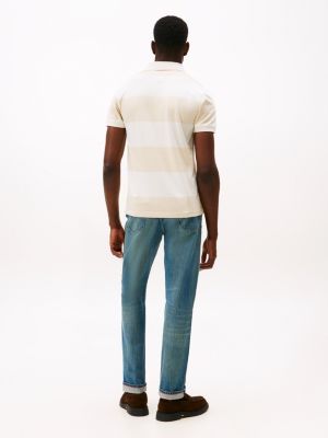 Мужские свитеры Tommy Hilfiger Slim Fit Rugby Stripe Polo — фото 4