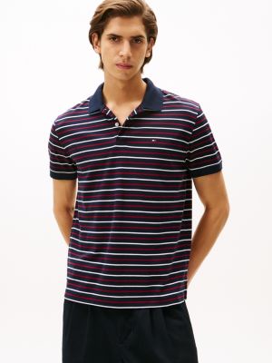 Regular Fit Smooth Cotton Interlock Polo, Navy