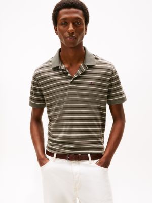 Regular Fit Smooth Cotton Interlock Polo, Shady Stone