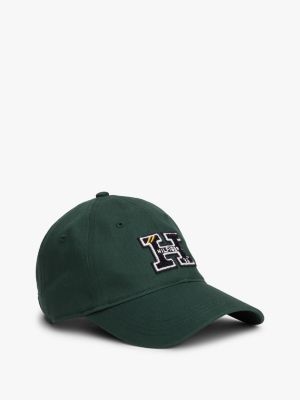 Embroidered Logo Baseball Cap, Ornamental Green
