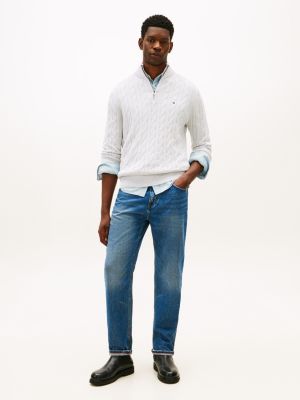 トップス THEREDTHREAD S cable knit ensemble gray THEREDTHREAD / ザレッドスレッド】S cable knit ensemble