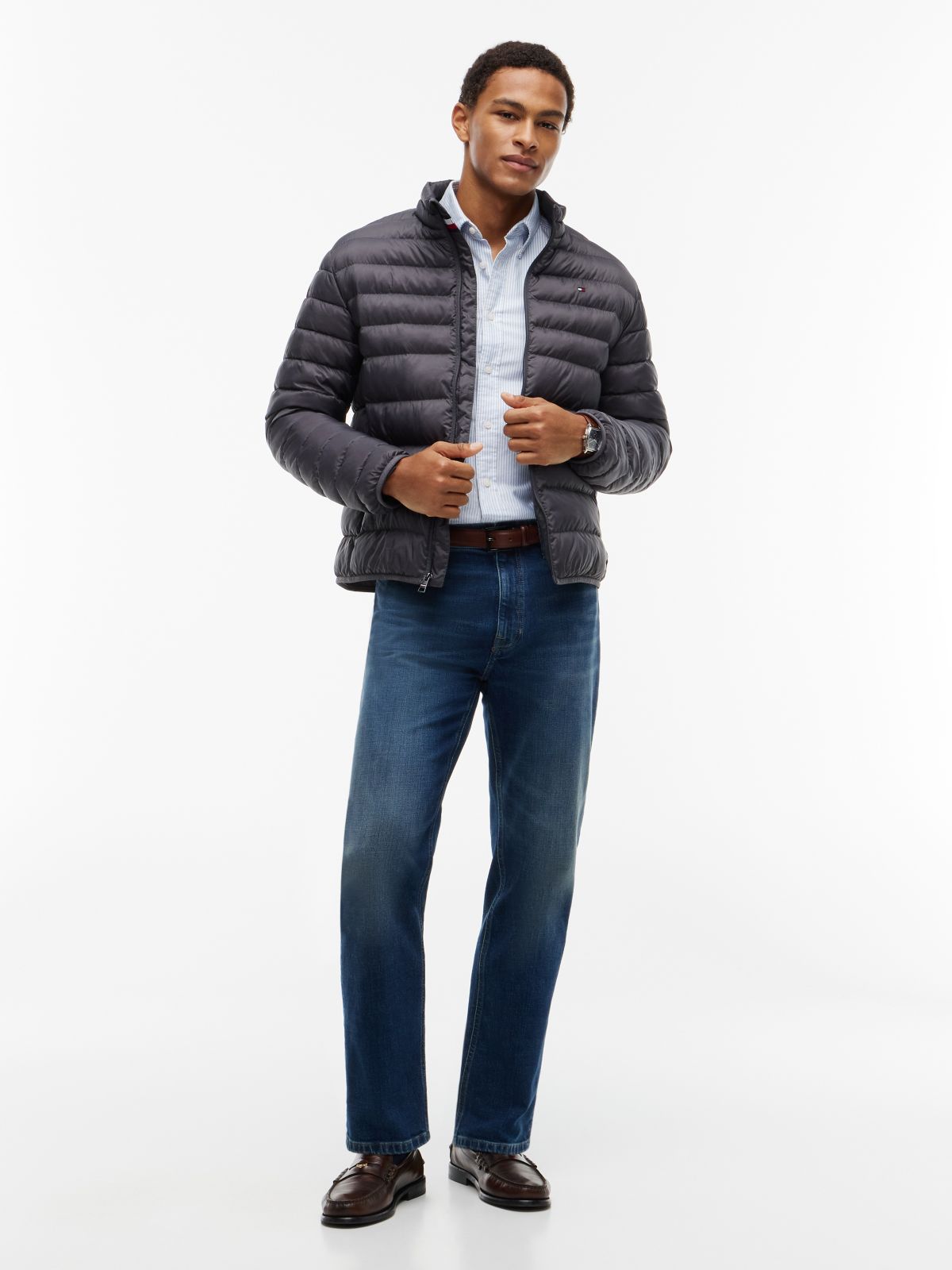 TH Performance Lightweight Packable Jacket — Washed Black
