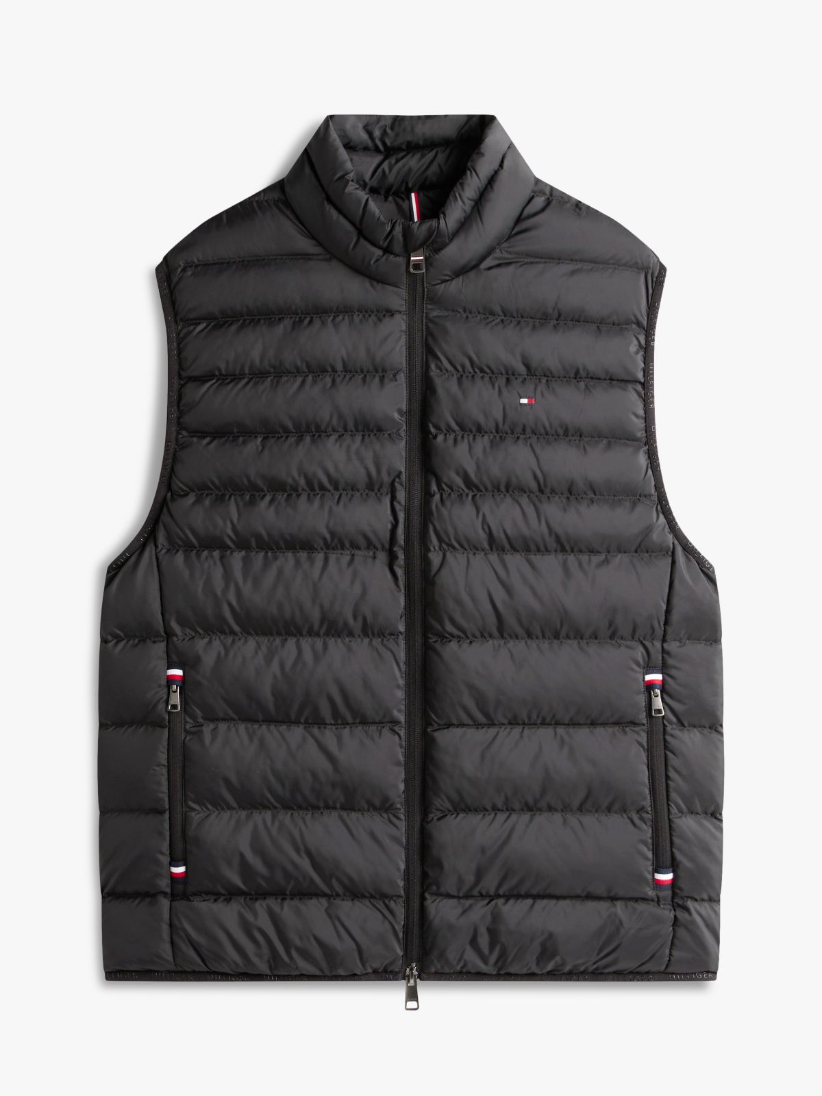 TH Performance Lightweight Packable Puffer Vest — Black