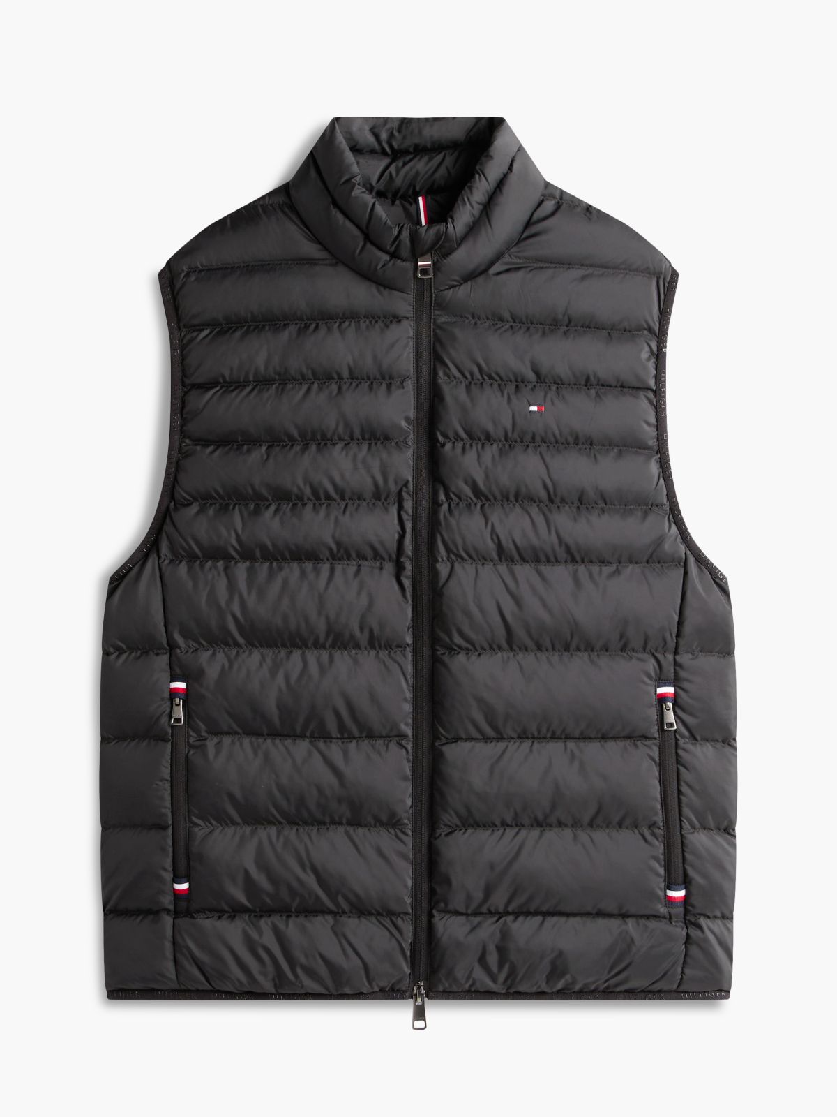 TH Performance Lightweight Packable Puffer Vest — Black