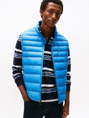 Lightweight Packable Vest, Dusty Indigo