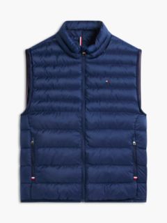 TH Performance Lightweight Packable Puffer Vest — Carbon Navy 6