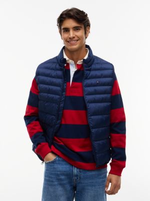 Lightweight Packable Puffer Vest, Carbon Navy