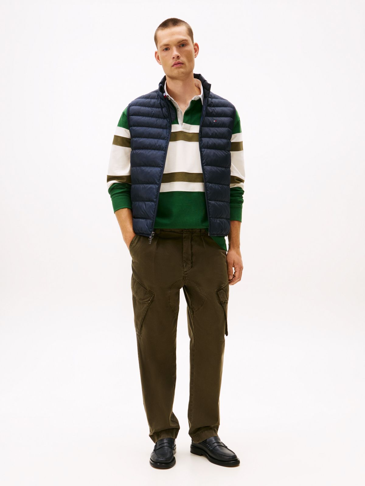 TH Performance Lightweight Packable Puffer Vest — Navy