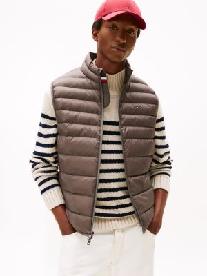 Lightweight Packable Vest, Shady Stone
