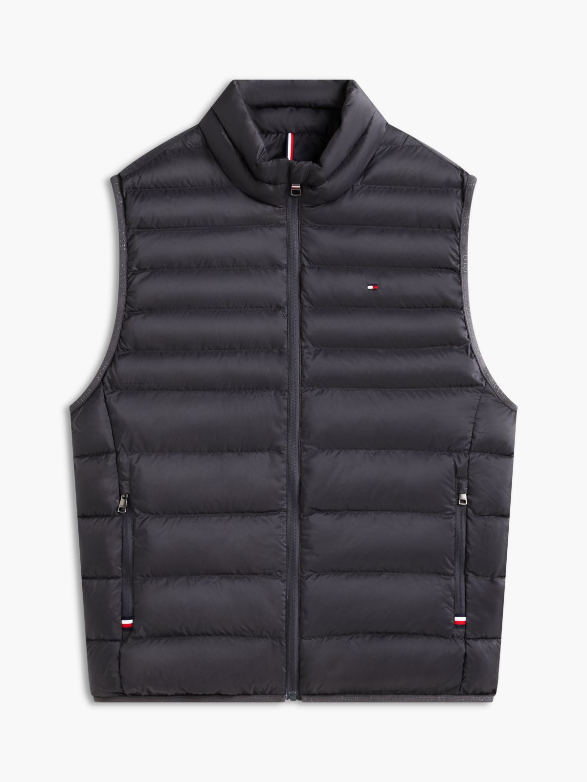 TH Performance Lightweight Packable Puffer Vest — Washed Black