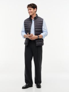 TH Performance Lightweight Packable Puffer Vest — Washed Black 2