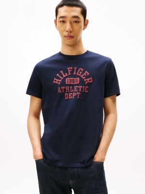 Hilfiger 1985 Athletic Logo T-Shirt, Navy