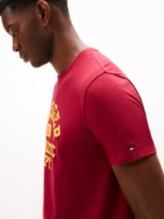 Hilfiger 1985 Athletic Logo T-Shirt — Rouge 2