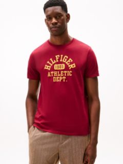 Hilfiger 1985 Athletic Logo T-Shirt — Rouge 1