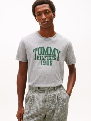 Varsity 1985 Logo T-Shirt, Grey Heather