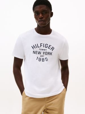 Hilfiger New York Logo T-Shirt, Optic White